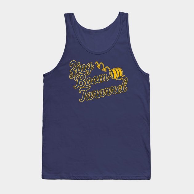 Roll Out the Barrel 'Zing Boom Tararrel' Tank Top by darklordpug